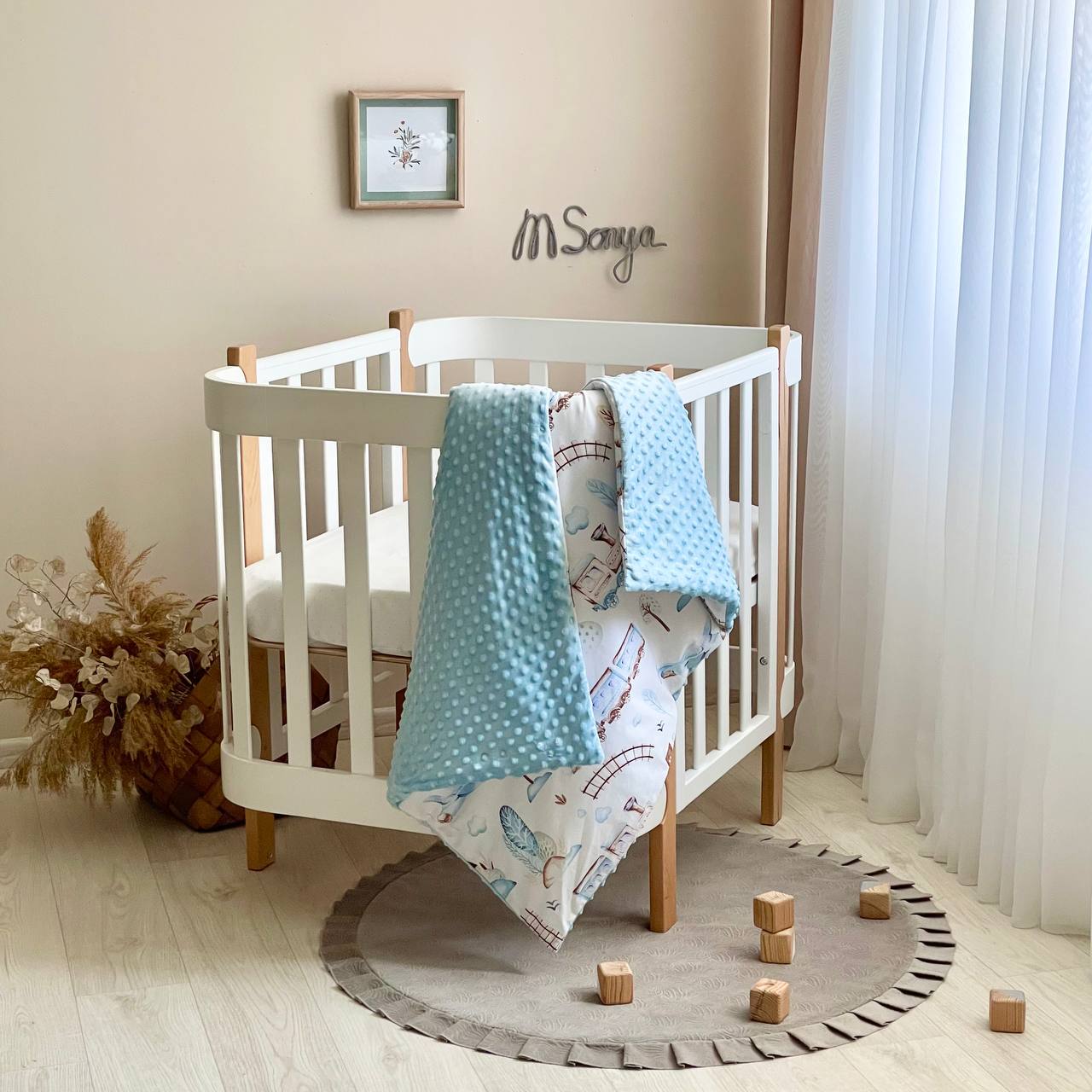 Plaid-couverture avec couette