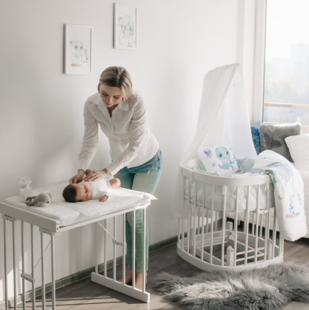 Lit bébé Tweeto 7 en 1 Blanc