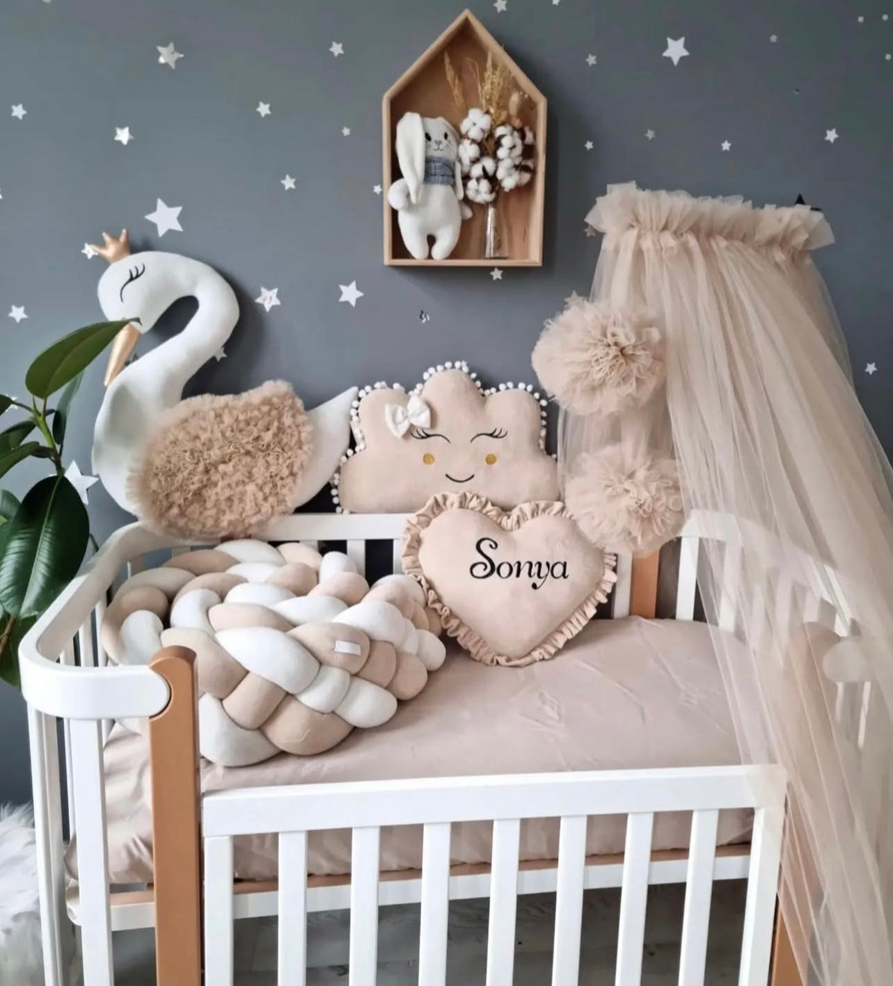 KIT COMPLET pour enfant Beige et blanc