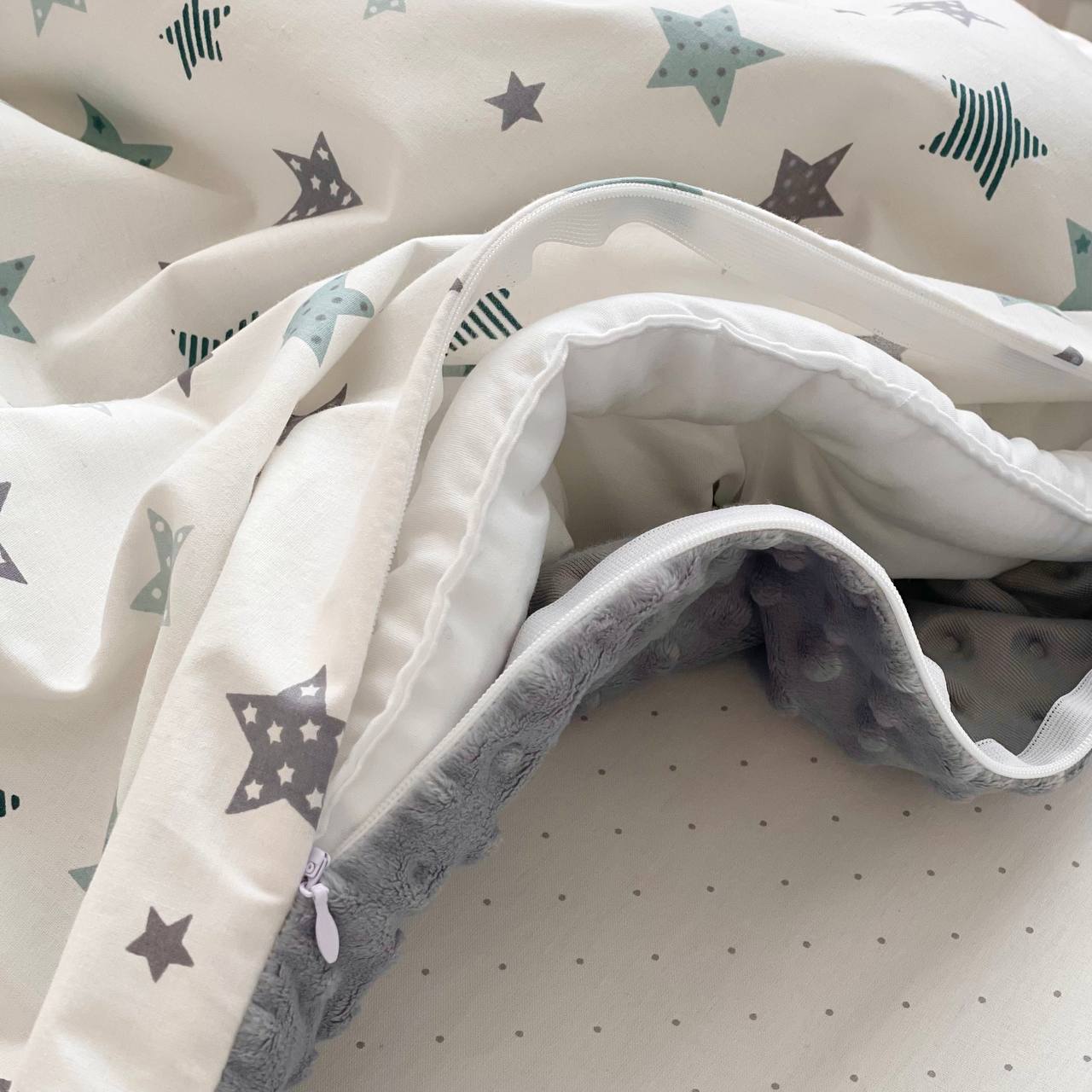 Plaid-couverture avec couette
