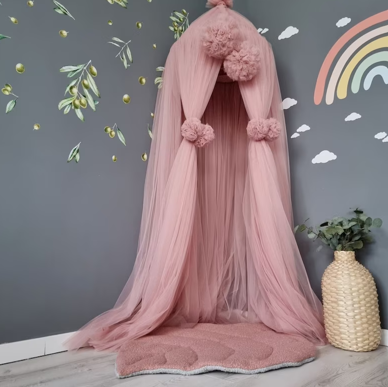 CIEL DE LIT /BALDAQUIN de tulle