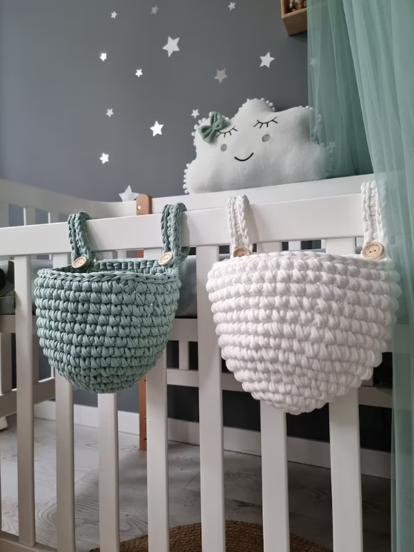 Panier de rangement suspendu