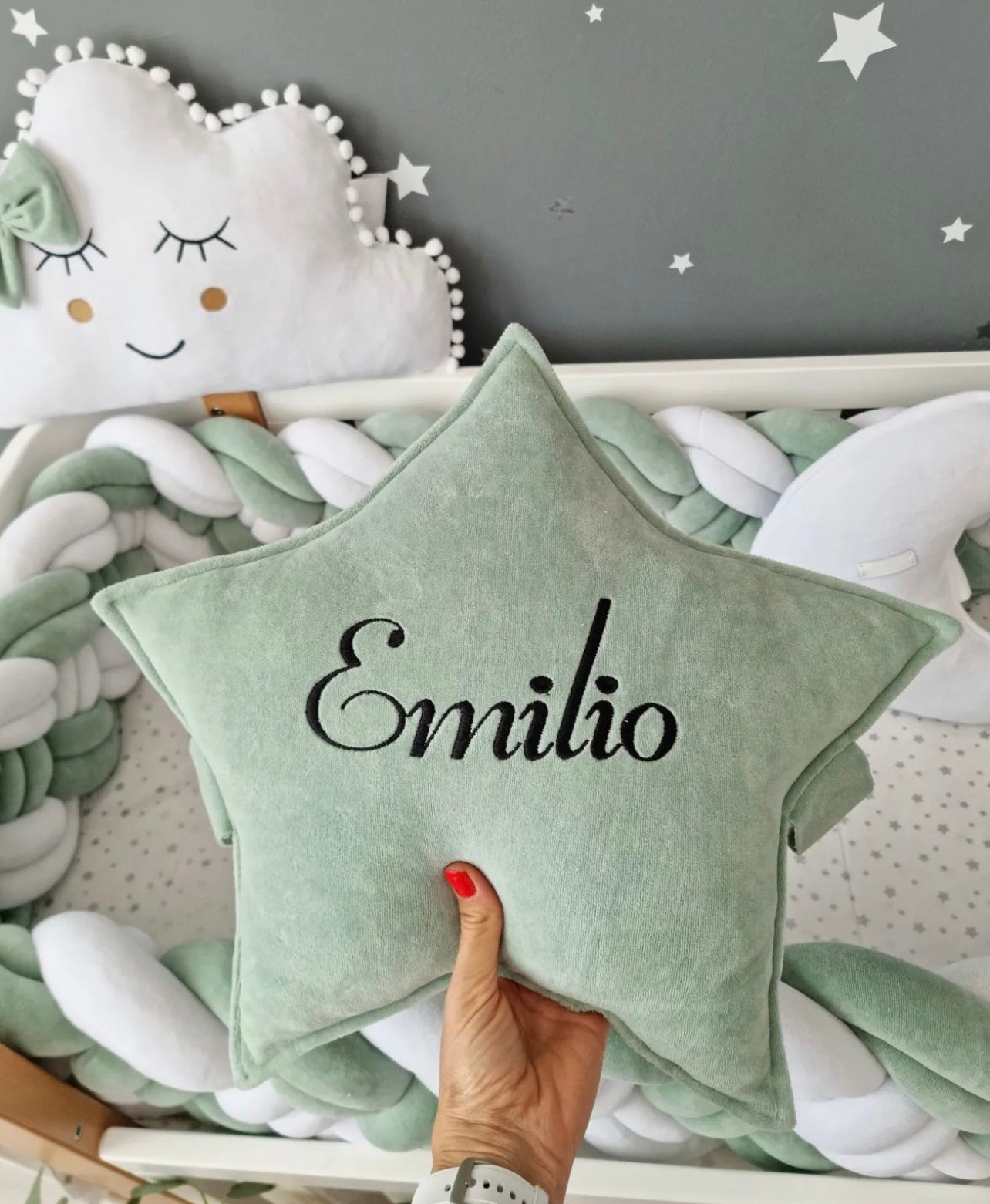 COUSSIN personnalisé étoile