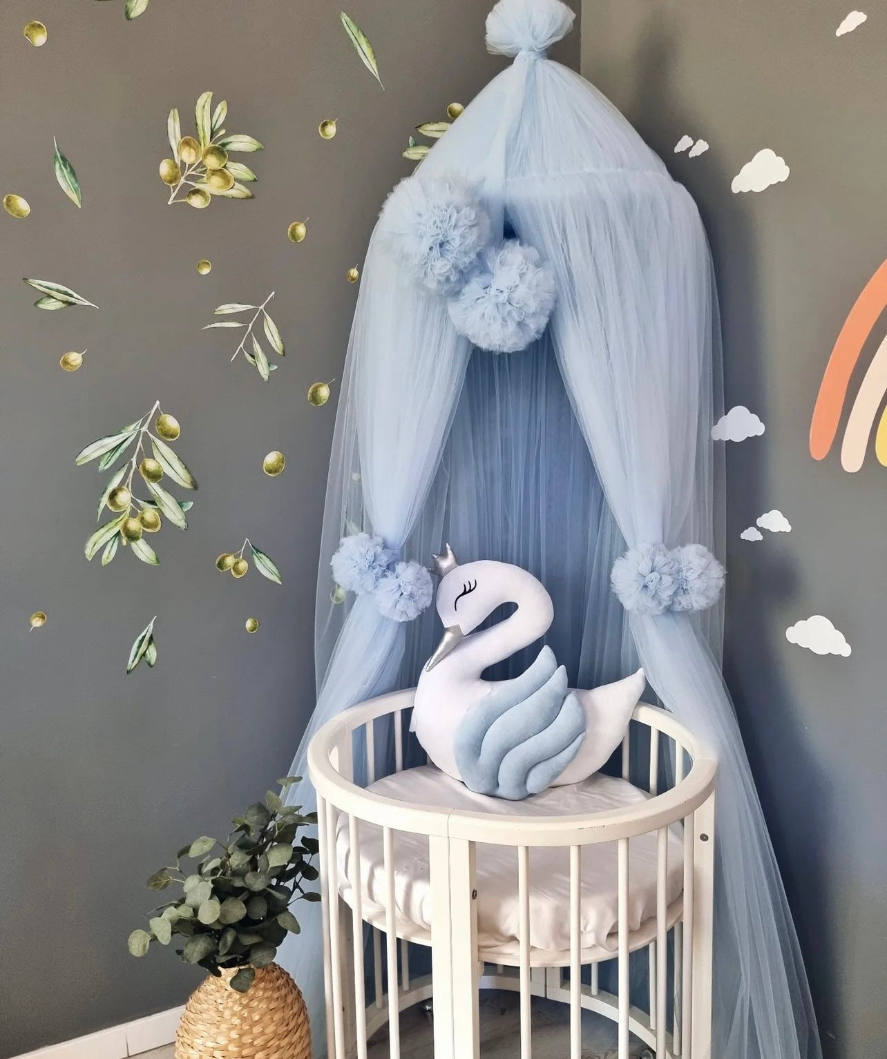 CIEL DE LIT /BALDAQUIN de tulle