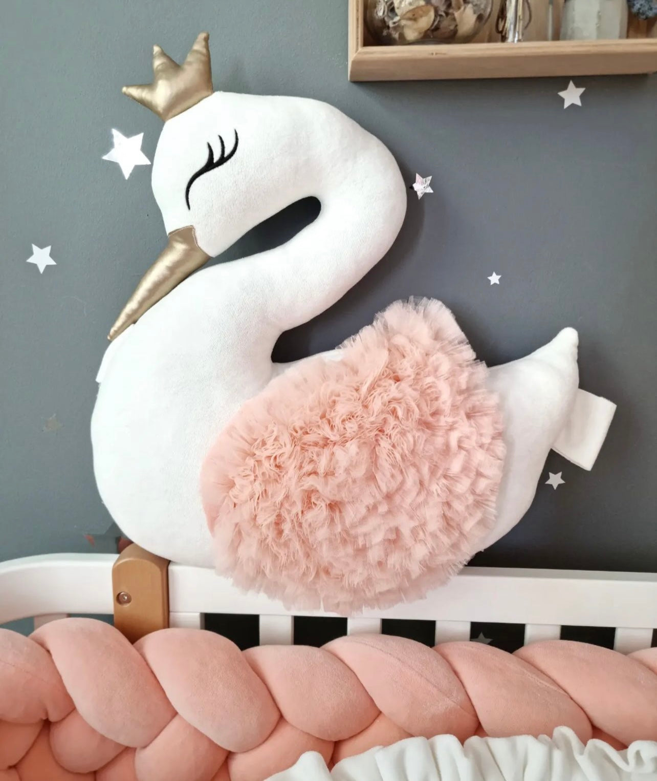 KIT COMPLET pour lit bébé couleur Pêche