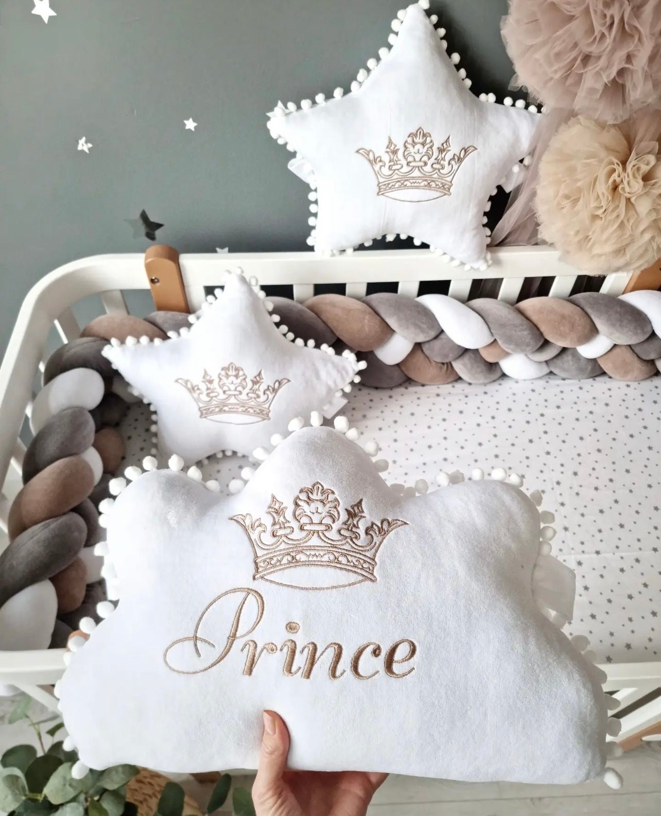 COUSSIN personnalisé en forme de Nuage