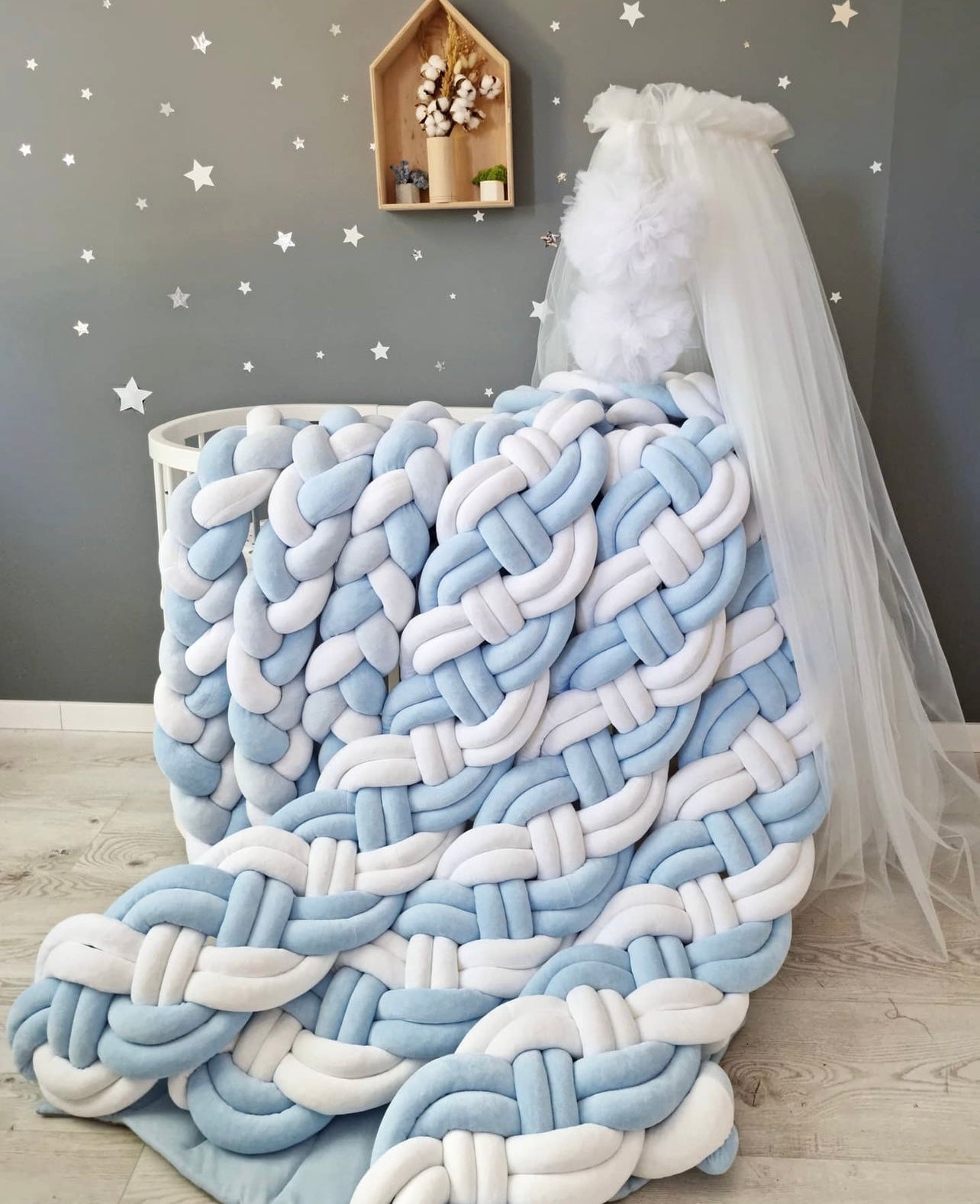 Tresse de lit en épi