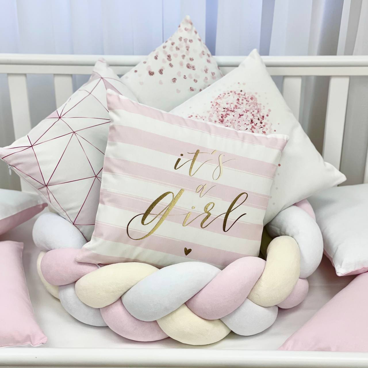 Ensemble pour lit enfants "It's a girl"