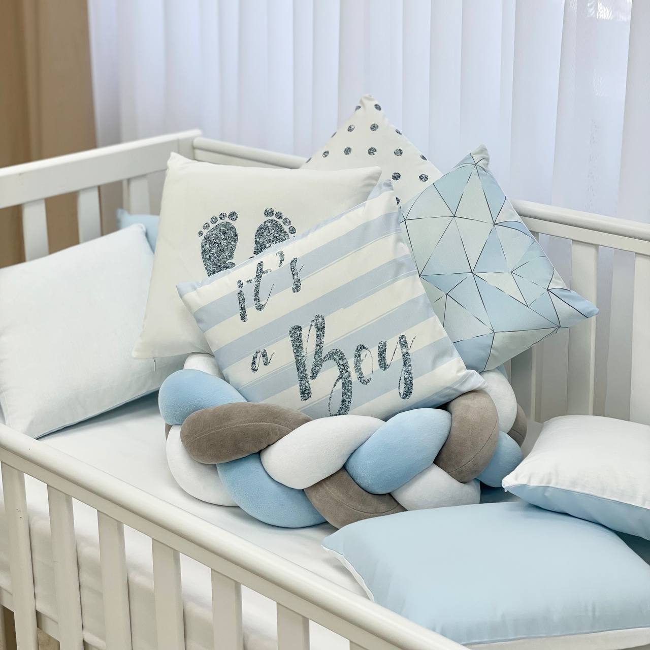 Ensemble pour lit enfants "It's a boy"