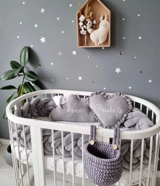 KIT COMPLET pour lit bébé Gris